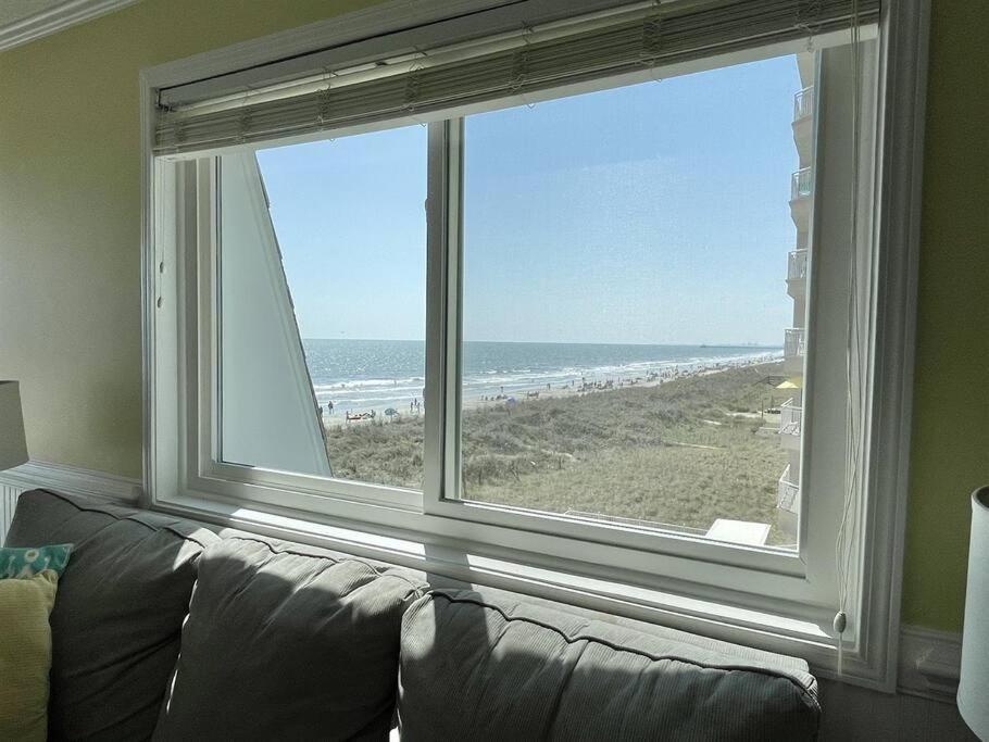 *2Br Oceanfront Retreat*King Ensuite*Pool*Nmb Cherry Grove*Pc4 Myrtle Beach Buitenkant foto