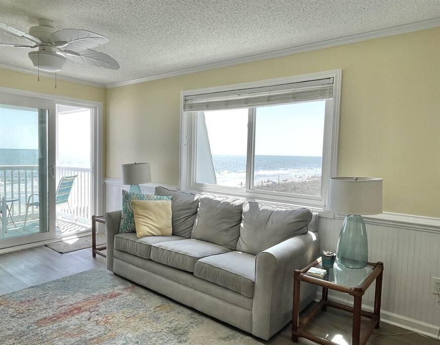 *2Br Oceanfront Retreat*King Ensuite*Pool*Nmb Cherry Grove*Pc4 Myrtle Beach Buitenkant foto