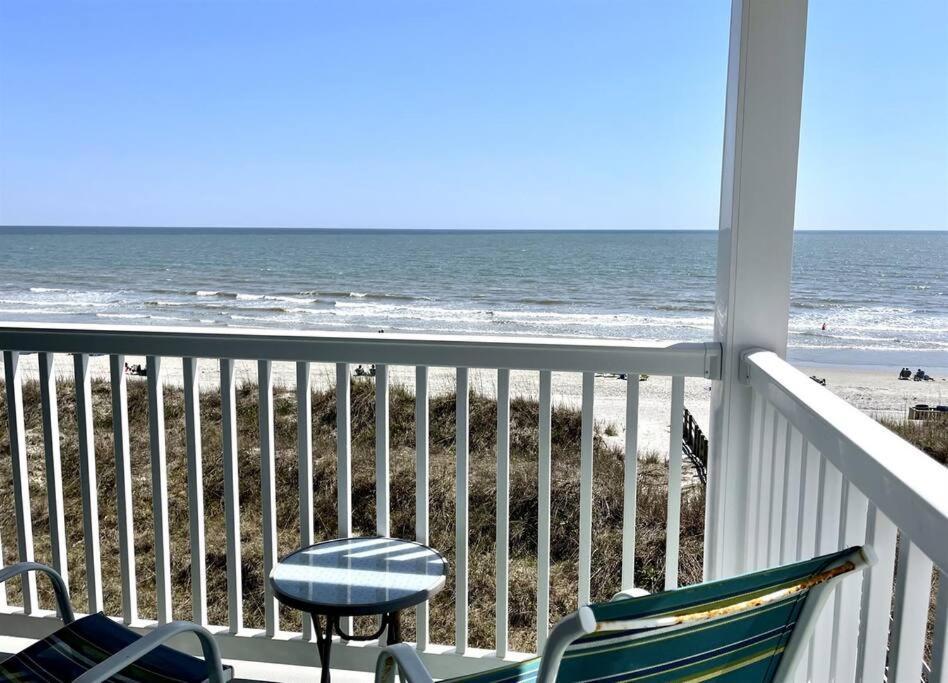 *2Br Oceanfront Retreat*King Ensuite*Pool*Nmb Cherry Grove*Pc4 Myrtle Beach Buitenkant foto