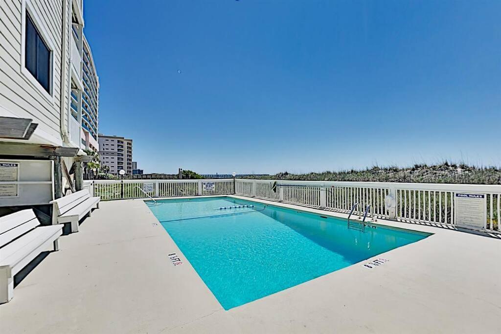 *2Br Oceanfront Retreat*King Ensuite*Pool*Nmb Cherry Grove*Pc4 Myrtle Beach Buitenkant foto