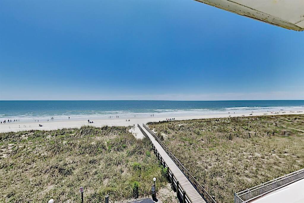 *2Br Oceanfront Retreat*King Ensuite*Pool*Nmb Cherry Grove*Pc4 Myrtle Beach Buitenkant foto