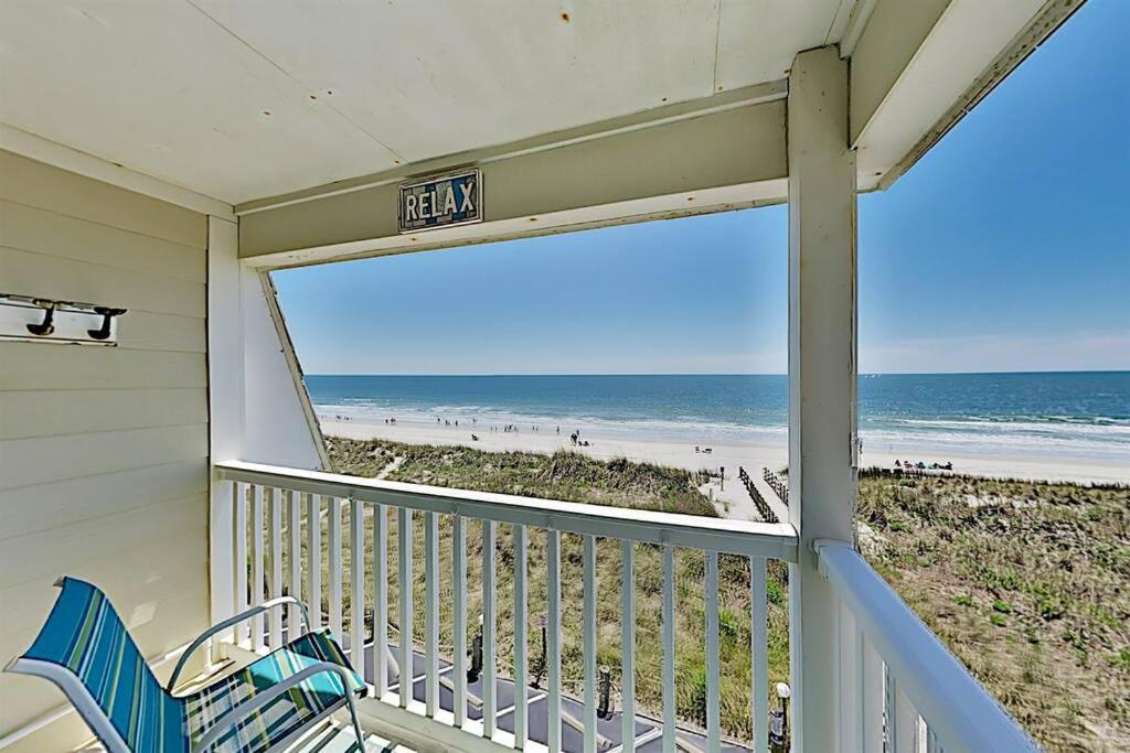 *2Br Oceanfront Retreat*King Ensuite*Pool*Nmb Cherry Grove*Pc4 Myrtle Beach Buitenkant foto