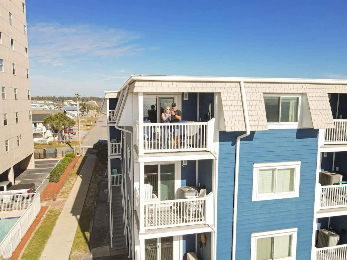 *2Br Oceanfront Retreat*King Ensuite*Pool*Nmb Cherry Grove*Pc4 Myrtle Beach Buitenkant foto