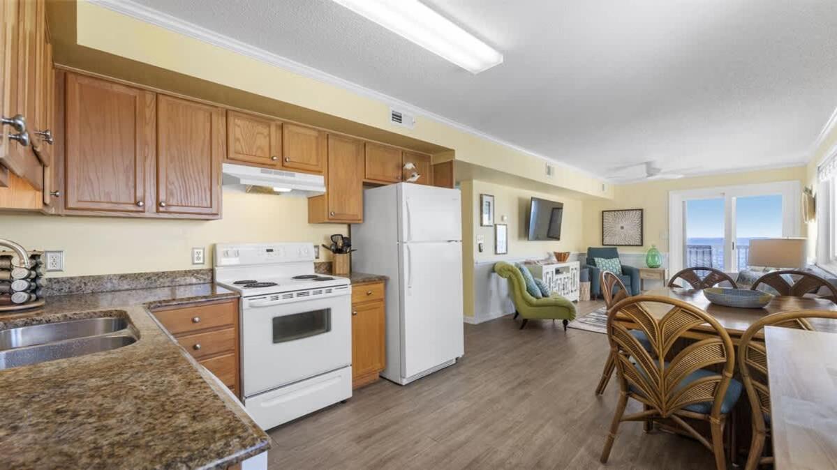 *2Br Oceanfront Retreat*King Ensuite*Pool*Nmb Cherry Grove*Pc4 Myrtle Beach Buitenkant foto