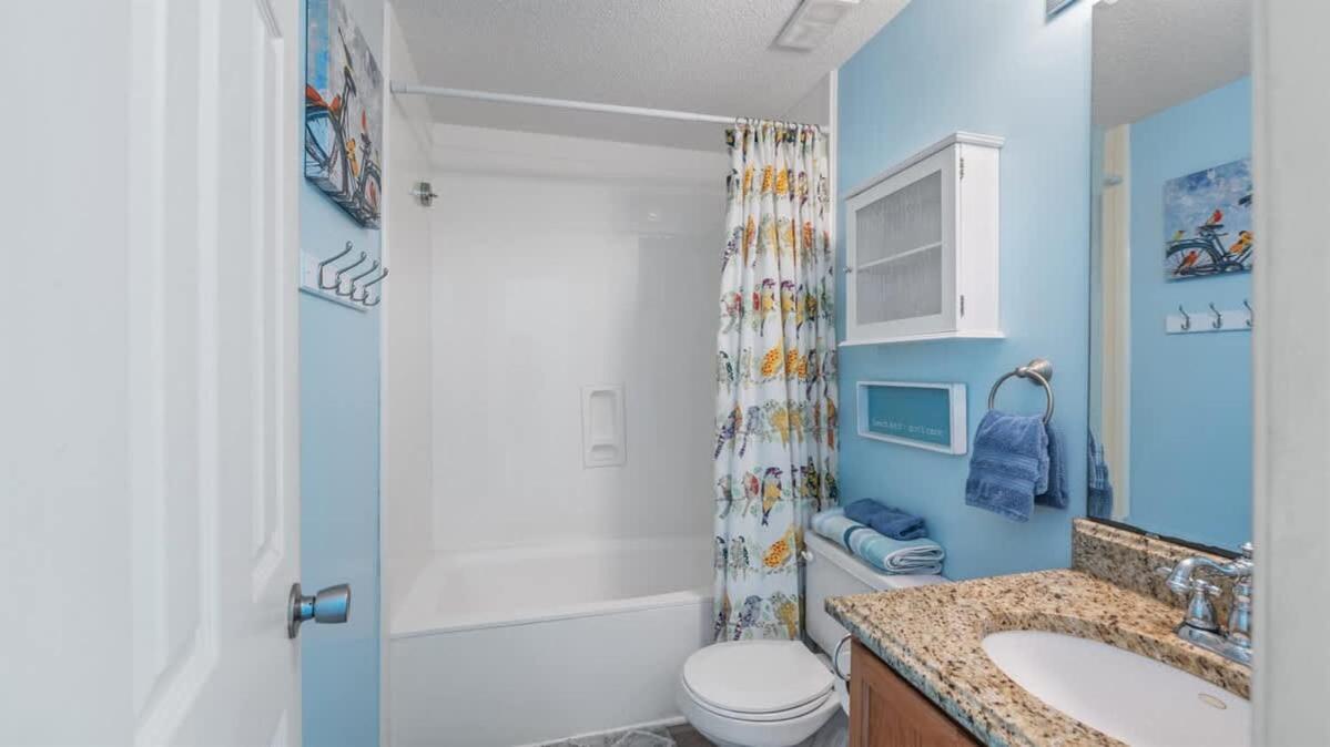 *2Br Oceanfront Retreat*King Ensuite*Pool*Nmb Cherry Grove*Pc4 Myrtle Beach Buitenkant foto