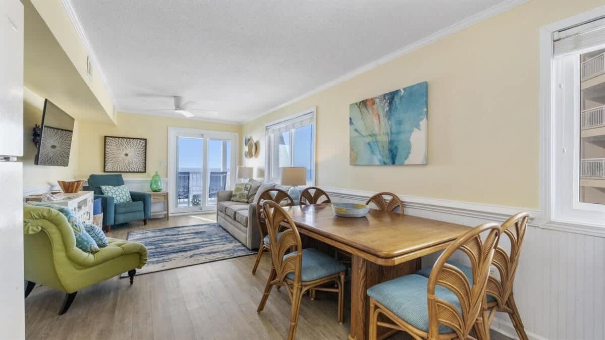 *2Br Oceanfront Retreat*King Ensuite*Pool*Nmb Cherry Grove*Pc4 Myrtle Beach Buitenkant foto