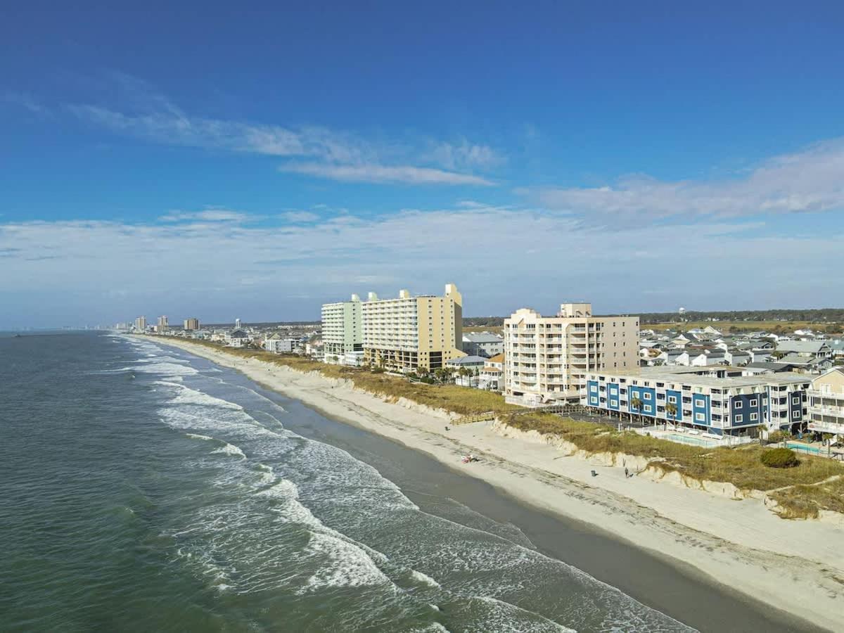 *2Br Oceanfront Retreat*King Ensuite*Pool*Nmb Cherry Grove*Pc4 Myrtle Beach Buitenkant foto