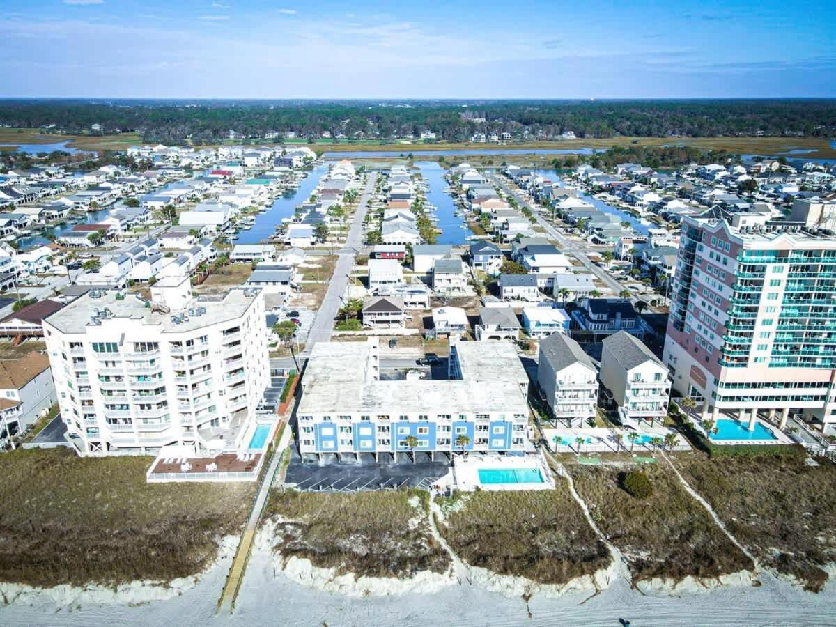 *2Br Oceanfront Retreat*King Ensuite*Pool*Nmb Cherry Grove*Pc4 Myrtle Beach Buitenkant foto